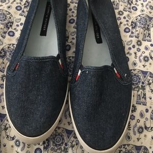 Tommy Hilfiger  Denim Slip On Shoes women 7.5